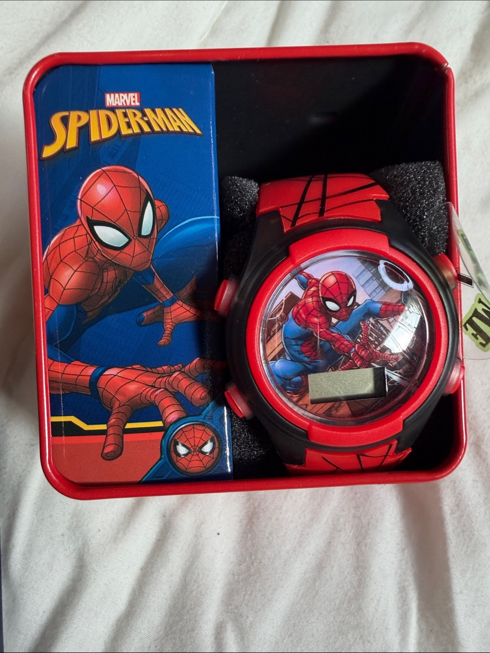 Marvel Spider-Man Kids Watch - Red, Black & Blue